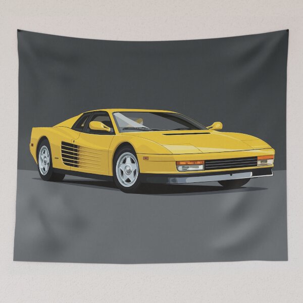 Item preview, Testarossa - Vector drawing designed and sold by yohannlp.