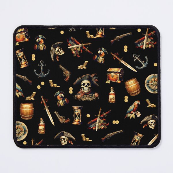 Item preview, Vintage Pirate Pattern | Vintage Art | Pirate Lover designed and sold by UnhingedBird.