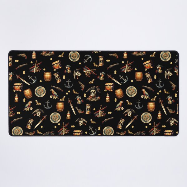 Item preview, Vintage Pirate Pattern | Vintage Art | Pirate Lover designed and sold by UnhingedBird.