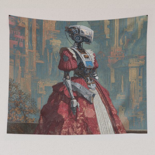 Item preview, In a Red Dress Art designed and sold by GrinGalore.