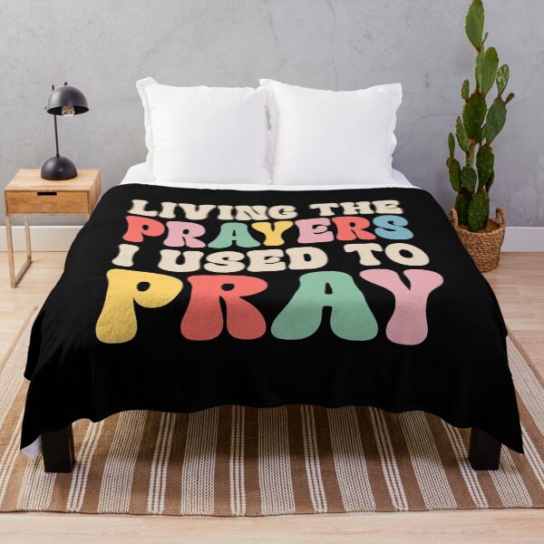 Item preview, Living The Prayers I Used To Pray Christian Bible Verse designed and sold by KarimSoCute.