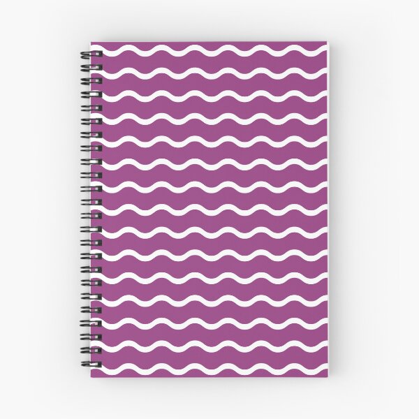 Item preview, White Wavy Lines Pattern designed and sold by Jeallan Designs.