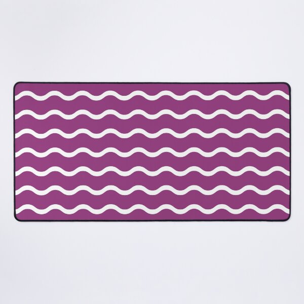 Item preview, White Wavy Lines Pattern designed and sold by Jeallan Designs.