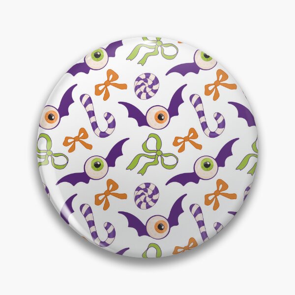 Item preview, Halloween candy, bow, and flying eyes, pattern designed and sold by Deepness2023.