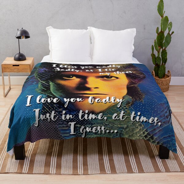 Item preview, David Bowie Ziggy Stardust Galaxy Vintage Music Icon 70s Art Starman Life on Mars Space Oddity Cygnet Committee Lyrics  designed and sold by Perfect Alchemy.