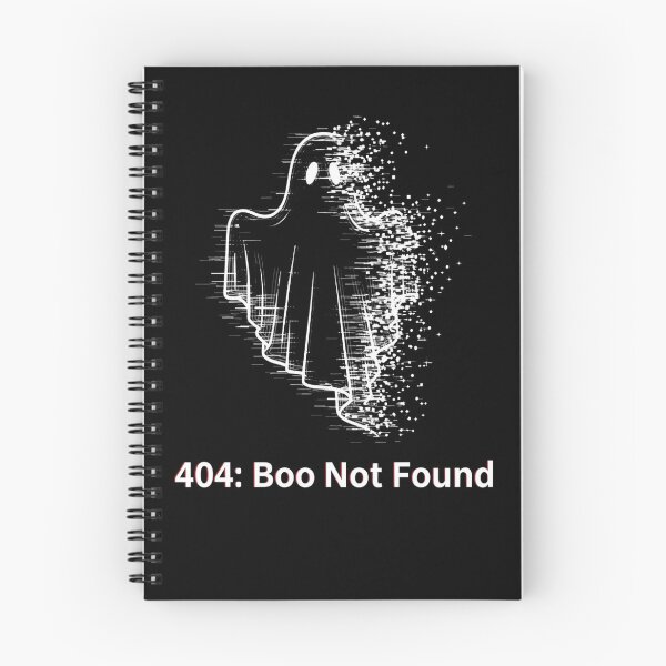 Item preview, Error Code: Ghost 404 — Boo Not Found Glitch Halloween  designed and sold by FelixnRobinus.