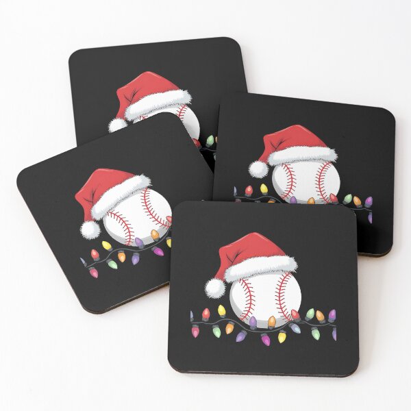 Item preview, Baseball Lights Christmas designed and sold by sandrahofer-art.