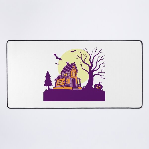 Item preview, Haunted House Illustration designed and sold by AL AMIN.
