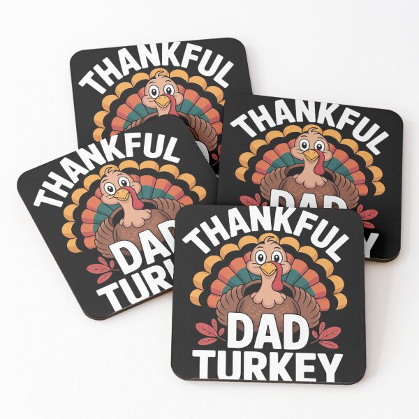 Item preview, Thankful Dad Turkey Thanksgiving  designed and sold by KonstanKoraner.
