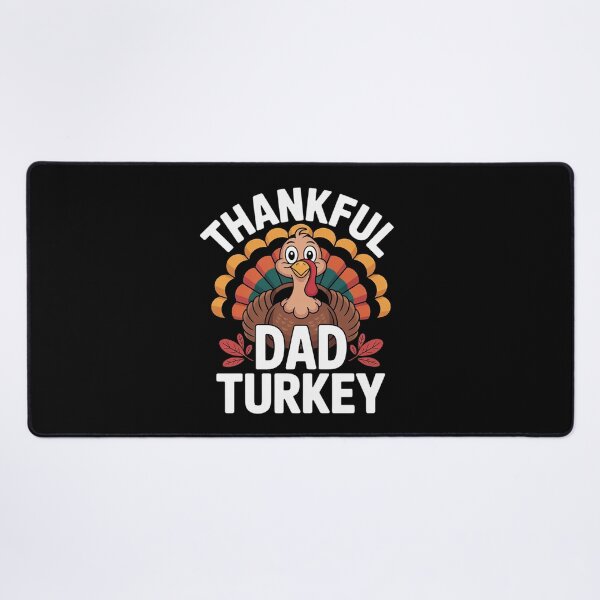 Item preview, Thankful Dad Turkey Thanksgiving designed and sold by KonstanKoraner.