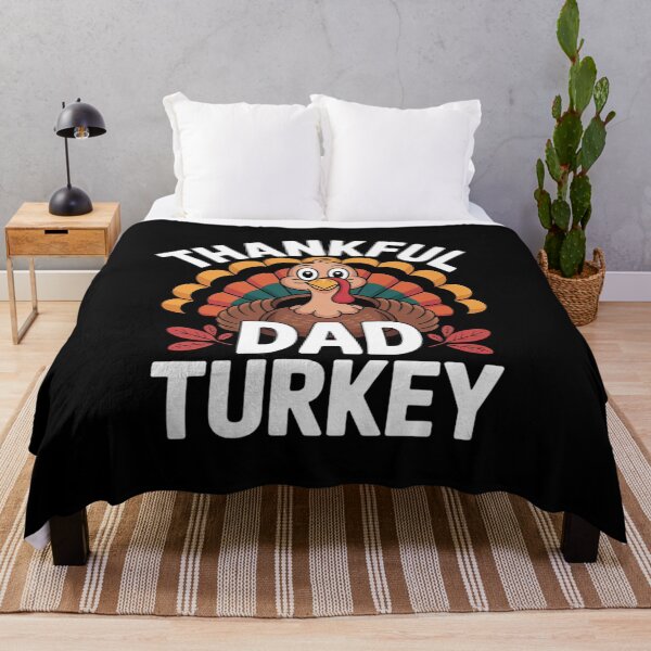 Item preview, Thankful Dad Turkey Thanksgiving designed and sold by KonstanKoraner.