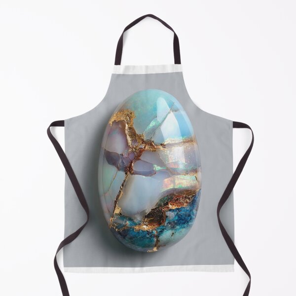 Item preview, Opalite Gemstone with Gold Veins – Iridescent Crystal Mystical Stone designed and sold by Tommy's Arts.
