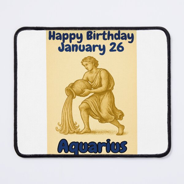 Item preview, Birthday Zodiac Sign – January 26 designed and sold by ariksworld.