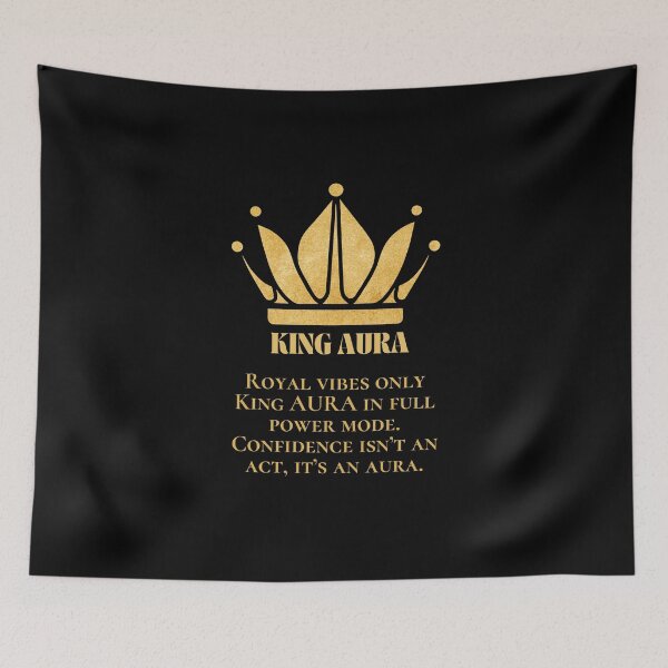 Item preview, Rule your vibe, command your energy - be your own King.  designed and sold by THEVONZA.