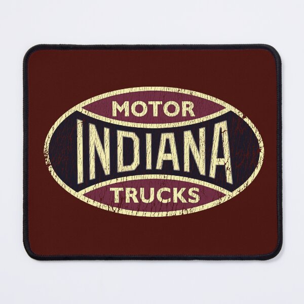 Item preview, Vintage Indiana Motor Trucks emblem - aged, worn print. designed and sold by retropetrol.