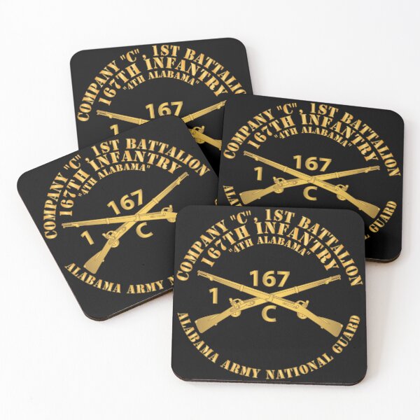 Item preview, Army - Company C, 1st Bn, 167th Infantry - 4th Alabama - ALARNG - Inf designed and sold by Military Insignia Products.