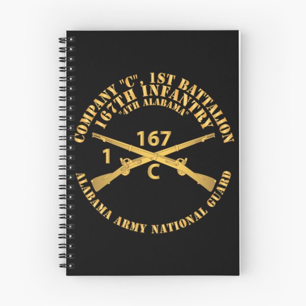 Item preview, Army - Company C, 1st Bn, 167th Infantry - 4th Alabama - ALARNG - Inf designed and sold by Military Insignia Products.