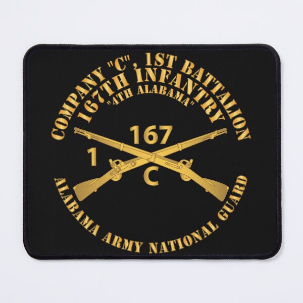 Item preview, Army - Company C, 1st Bn, 167th Infantry - 4th Alabama - ALARNG - Inf designed and sold by Military Insignia Products.