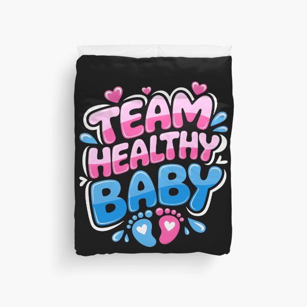 Item preview, Team Healthy Baby - Baby Gender Reveal Party designed and sold by KarimSoCute.