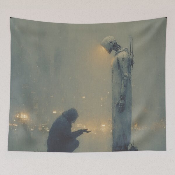 Item preview, New Era Alms Art designed and sold by GrinGalore.
