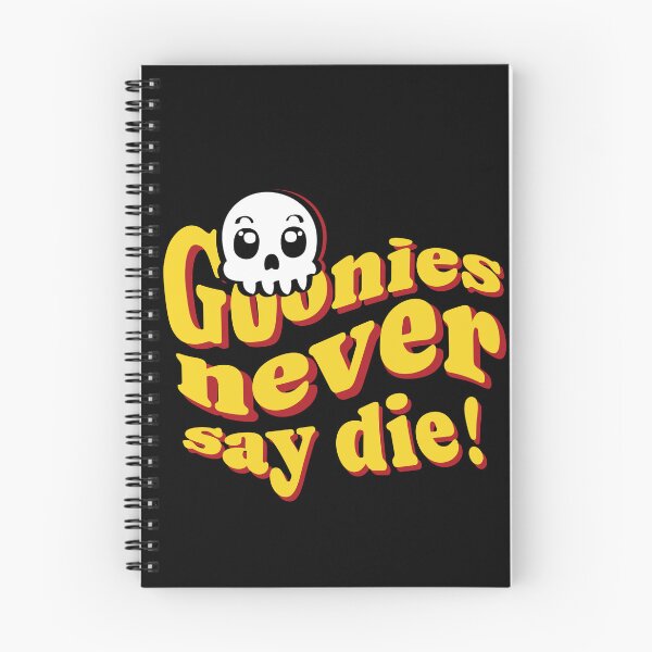 Item preview, Goonies Never Say Die! Arcade Neon Skull Groovy Dark Apparel designed and sold by PauRicart.