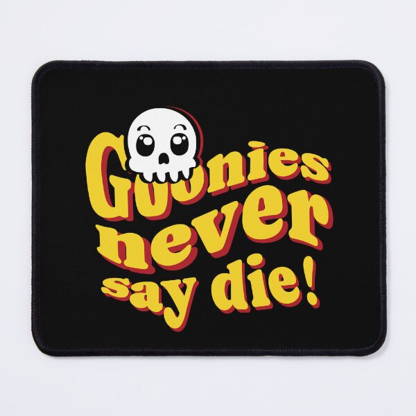 Item preview, Goonies Never Say Die! Arcade Neon Skull Groovy Dark Apparel designed and sold by PauRicart.