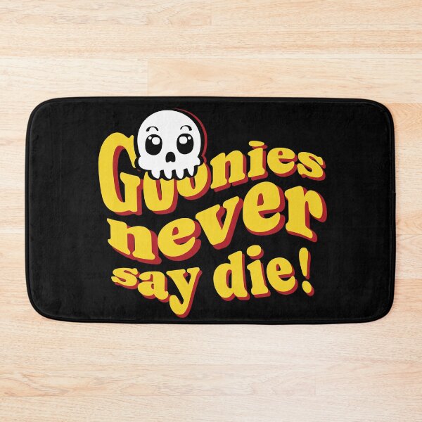 Item preview, Goonies Never Say Die! Arcade Neon Skull Groovy Dark Apparel designed and sold by PauRicart.