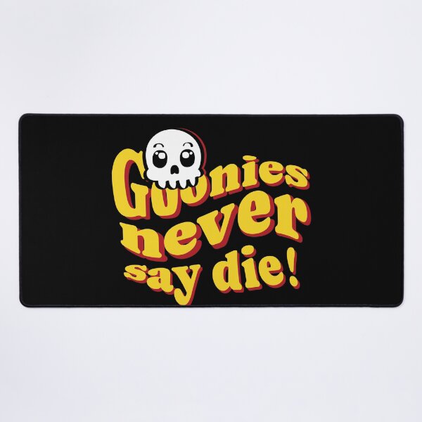 Item preview, Goonies Never Say Die! Arcade Neon Skull Groovy Dark Apparel designed and sold by PauRicart.