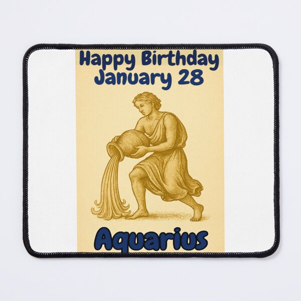 Item preview, Birthday Zodiac Sign – January 28 designed and sold by ariksworld.