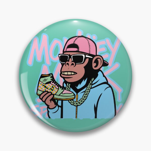 Item preview, MONKEY MARK – Rapper Ape Sneaker Style designed and sold by DixTartare.