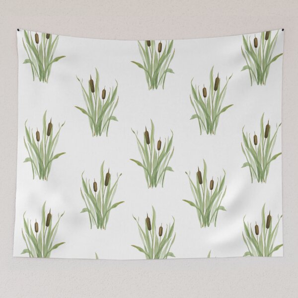 Item preview, Cattails forever designed and sold by cobblehill.