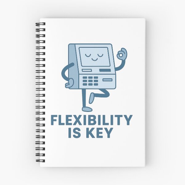 Item preview, Flexibility Is Key – ATM Yoga Meme Shirt designed and sold by Design Express.