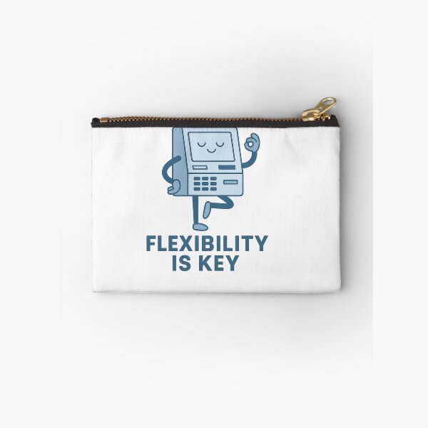 Item preview, Flexibility Is Key – ATM Yoga Meme Shirt designed and sold by Design Express.