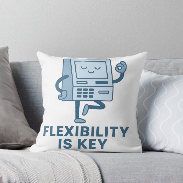 Item preview, Flexibility Is Key – ATM Yoga Meme Shirt designed and sold by Design Express.