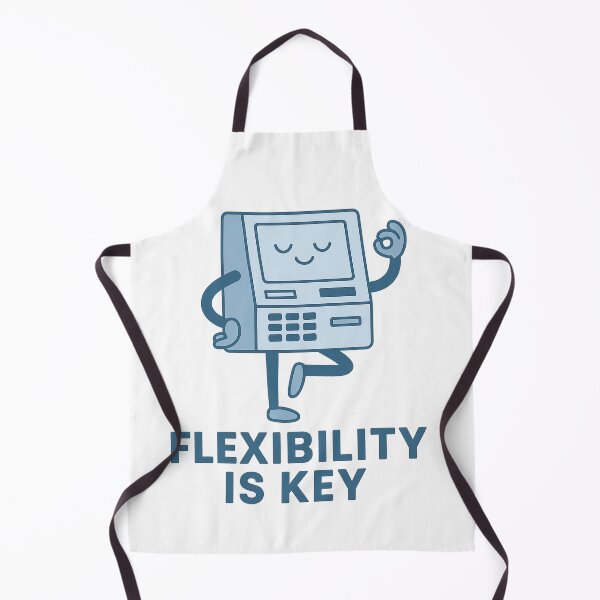 Item preview, Flexibility Is Key – ATM Yoga Meme Shirt designed and sold by Design Express.