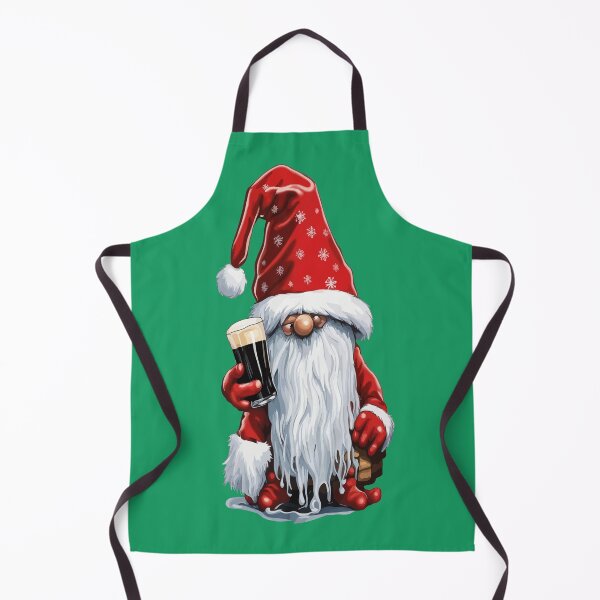 Item preview, Festive Gnome Holding A Glass Of Irish Dry Stout designed and sold by taiche.