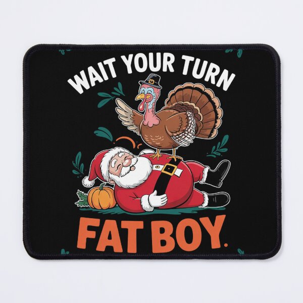 Item preview, Thanksgiving Christmas Turkey vs Santa designed and sold by KonstanKoraner.