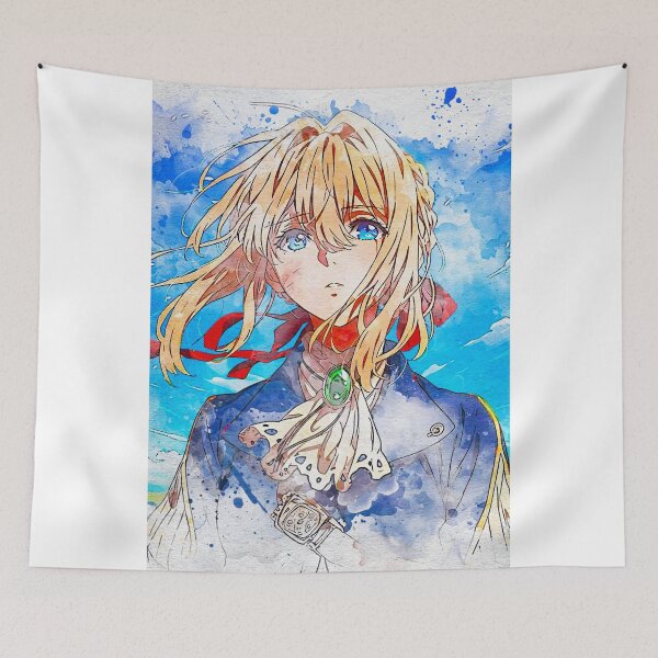 Item preview, Watercolor Elegant Anime Girl designed and sold by Nervas.