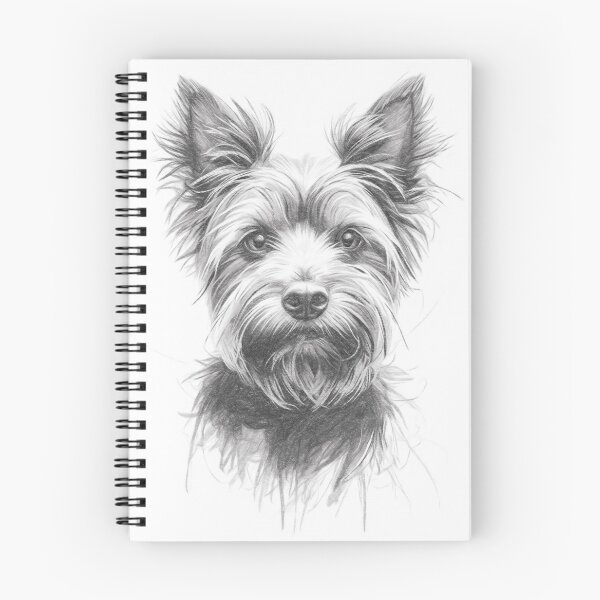 Item preview,  Yorkshire Terrier Sketch designed and sold by Leon Woods Pencil Art.