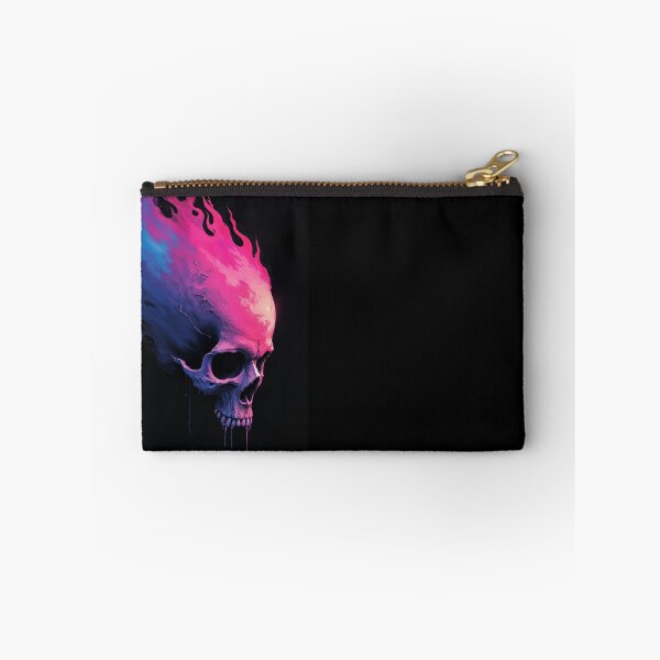 Item preview, fiery skull designed and sold by Mike Kiev art.
