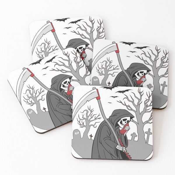 Item preview, Grim Reaper Illustration designed and sold by AL AMIN.