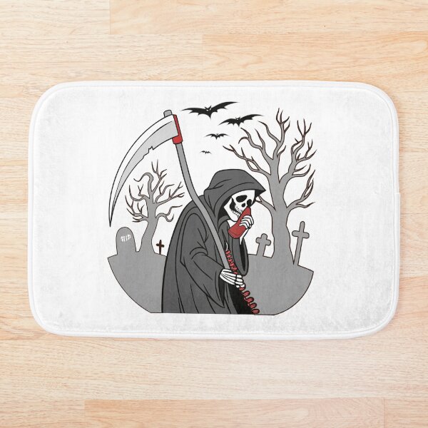 Item preview, Grim Reaper Illustration designed and sold by AL AMIN.