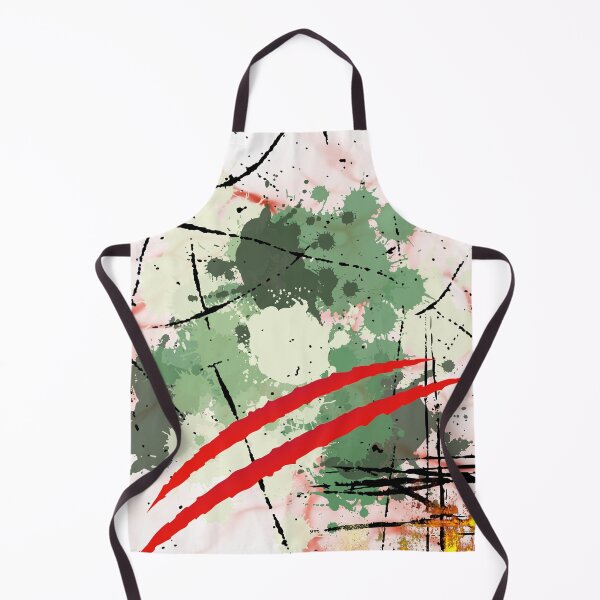 Item preview, Abstract Motion – Green and Red Modern Art Design designed and sold by SANNYSTAM.