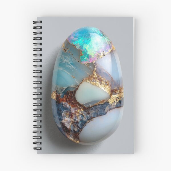 Item preview, Opalite Gemstone with Gold Veins – Iridescent Crystal Mystical Stone designed and sold by Tommy's Arts.