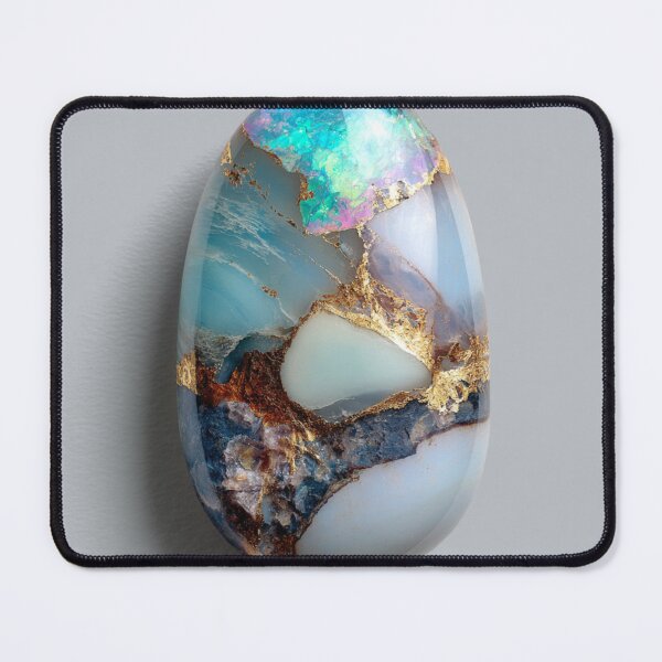 Item preview, Opalite Gemstone with Gold Veins – Iridescent Crystal Mystical Stone designed and sold by Tommy's Arts.