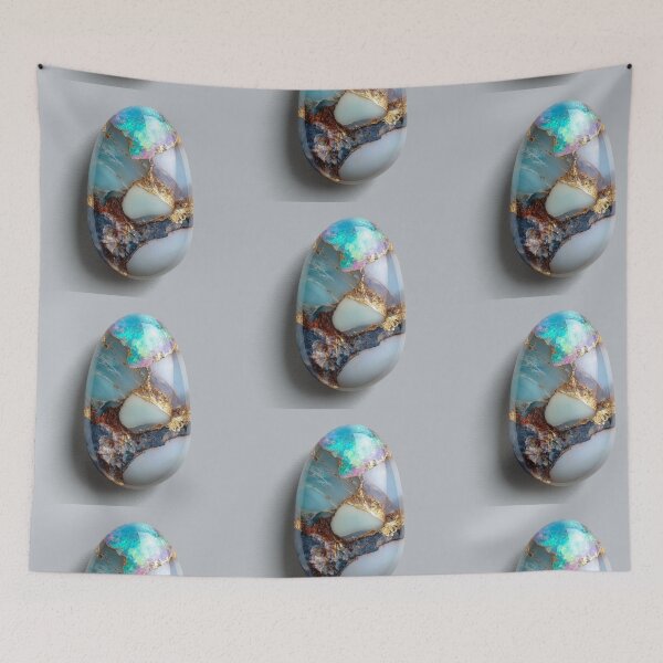 Item preview, Opalite Gemstone with Gold Veins – Iridescent Crystal Mystical Stone designed and sold by Tommy's Arts.