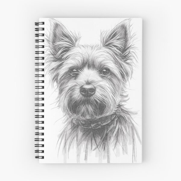 Item preview, Yorkie Sketch designed and sold by Leon Woods Pencil Art.