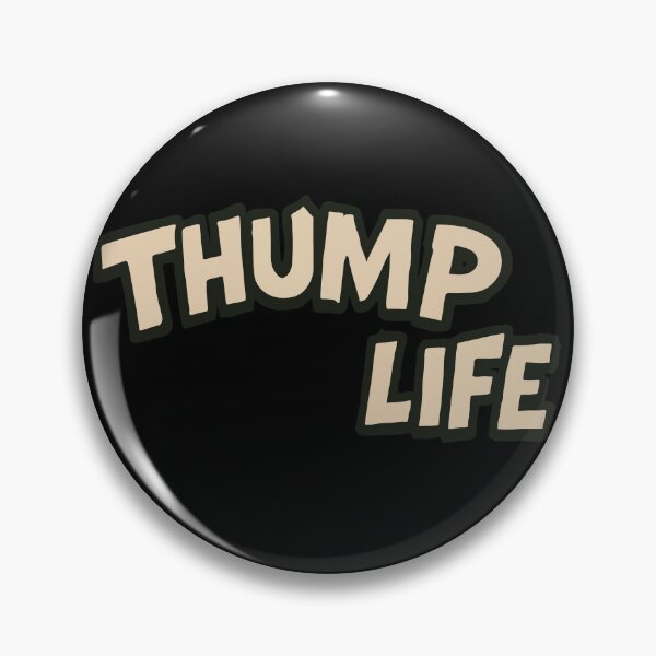 Item preview, THUMP LIFE - Skater Bunny Slogan designed and sold by SillyPawsStudio.