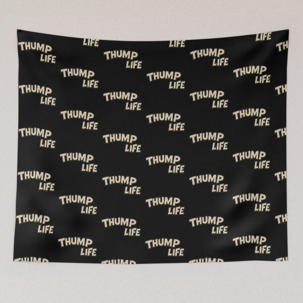 Item preview, THUMP LIFE - Skater Bunny Slogan designed and sold by SillyPawsStudio.