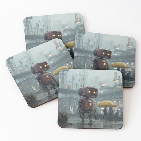 Item preview, Robot Crypto Future Art designed and sold by GrinGalore.